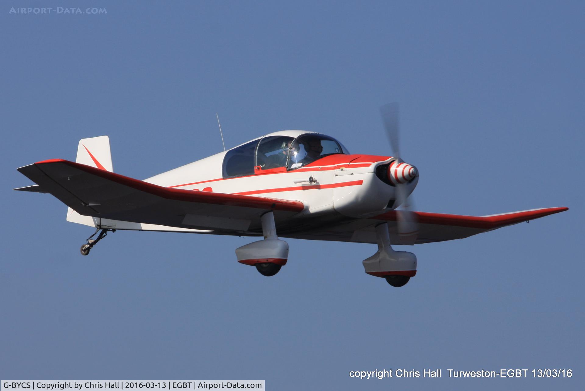 G-BYCS, 1961 CEA Jodel DR-1051 C/N 201, at the Vintage Aircraft Club spring rally