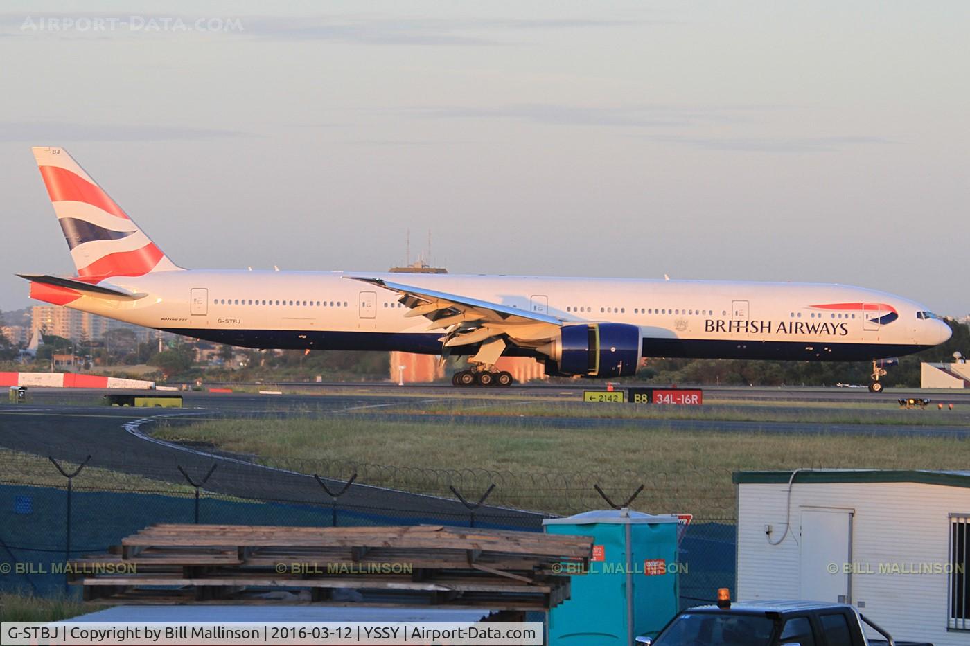 G-STBJ, 2014 Boeing 777-336/ER C/N 43703, in from SIN