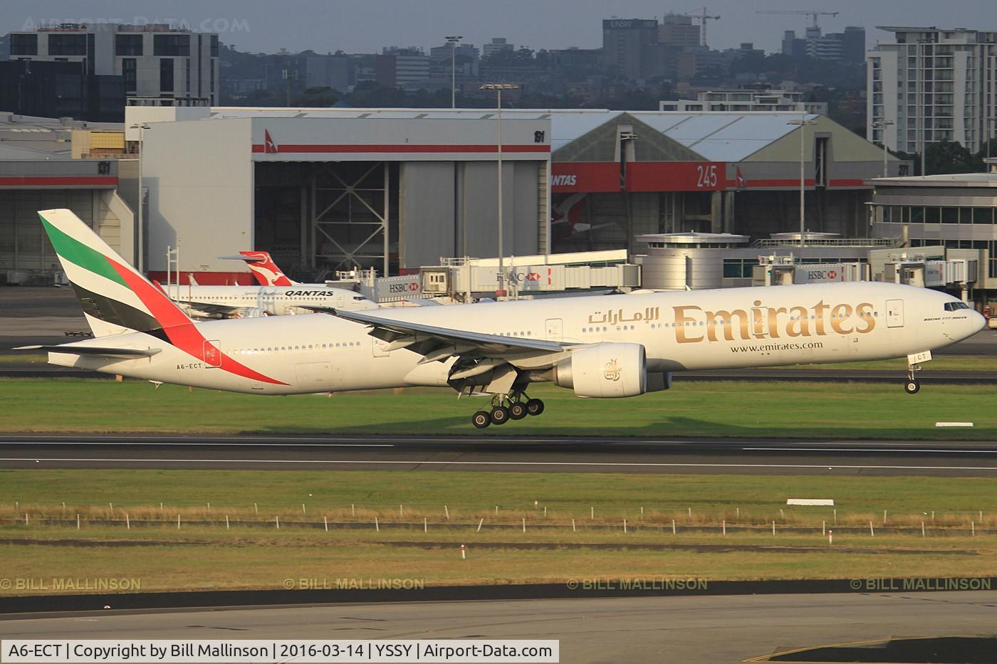 A6-ECT, 2009 Boeing 777-31H/ER C/N 35591, back from CHC as EK419