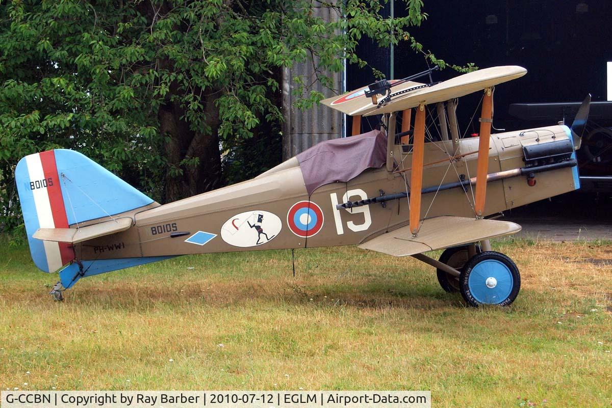 G-CCBN, 1982 Royal Aircraft Factory SE-5A Replica C/N 077246, Replica Plans SE.5A (replica) [077246] White Waltham~G 12/07/2010