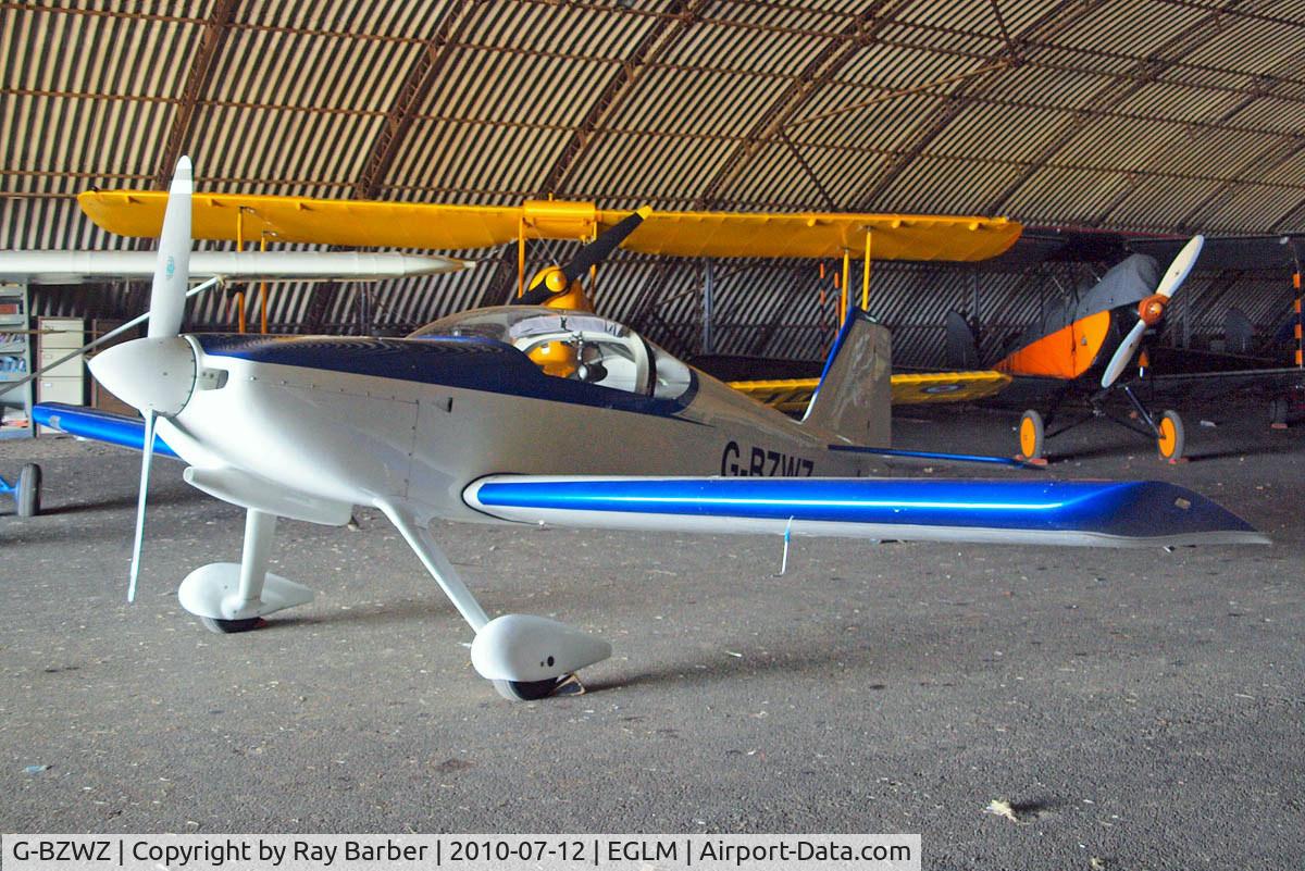 G-BZWZ, 2003 Van's RV-6 C/N PFA 181A-13419, Van's RV-6 [PFA 181A-13419] White Waltham~G 12/07/2010