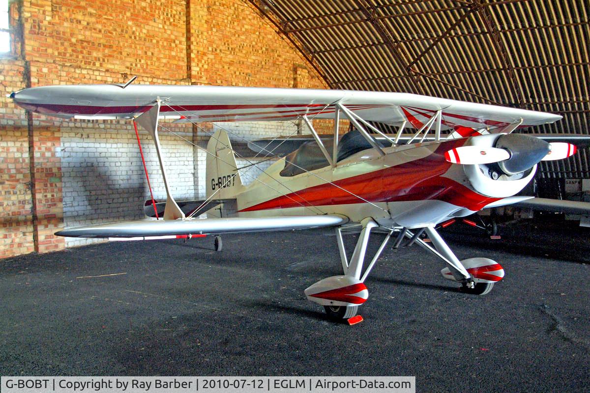 G-BOBT, 1983 Stolp SA-300 Starduster Too C/N CJ-01, Stolp SA.300 Starduster Too [CJ-01] White Waltham~G 12/07/2010