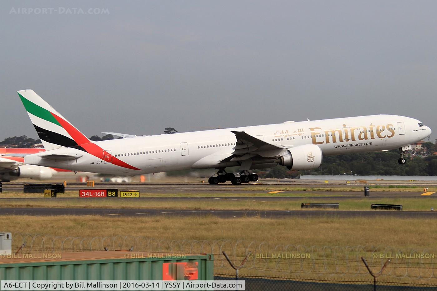 A6-ECT, 2009 Boeing 777-31H/ER C/N 35591, EK418 to CHC