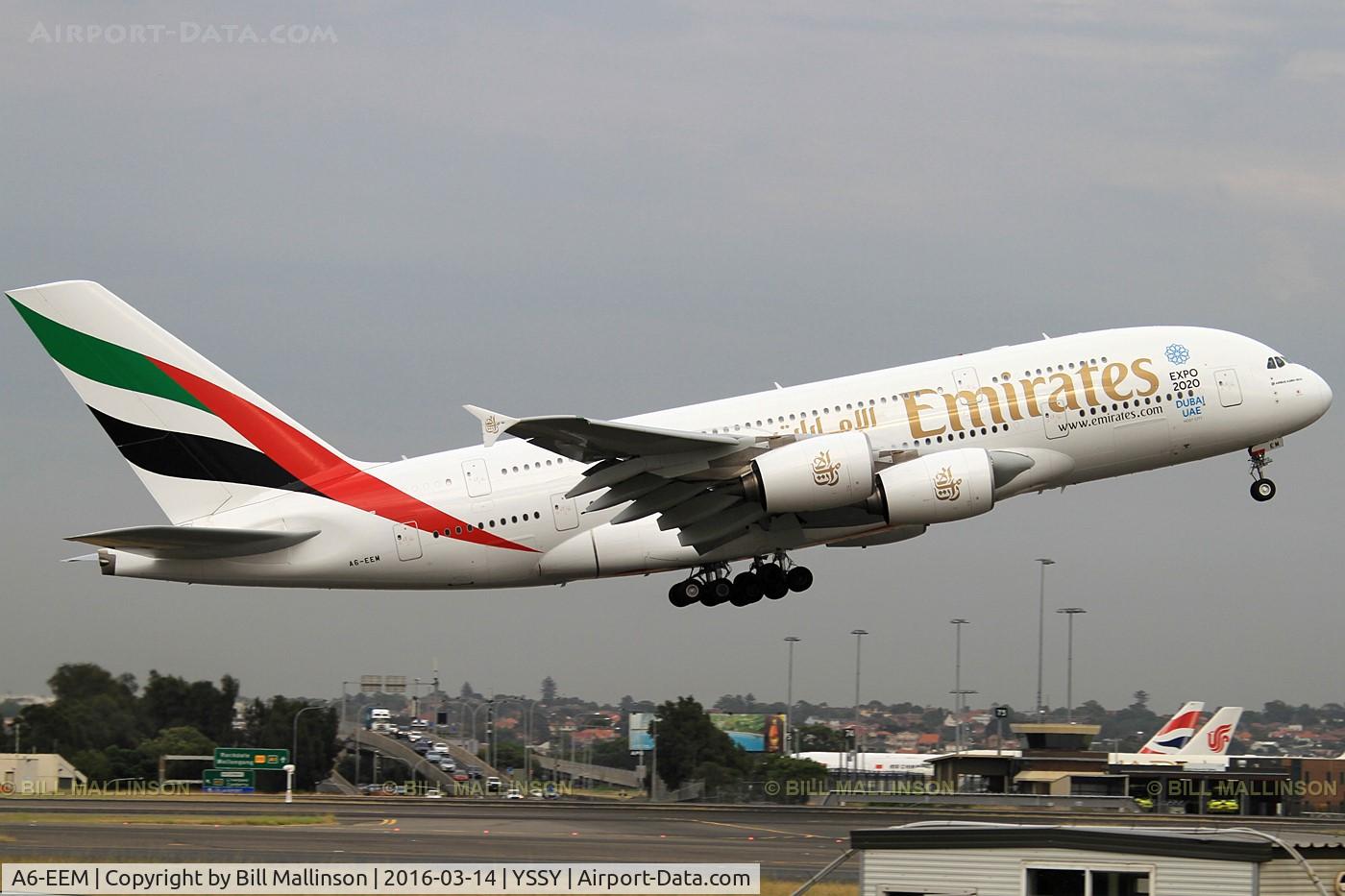 A6-EEM, 2013 Airbus A380-861 C/N 134, EK412 to AKL