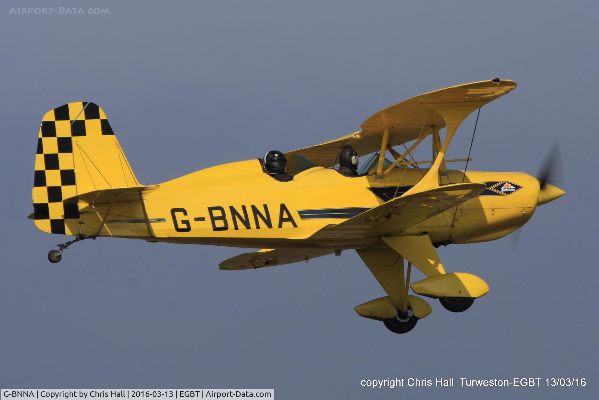 G-BNNA, 1973 Stolp SA-300 Starduster Too C/N 1462, at the Vintage Aircraft Club spring rally