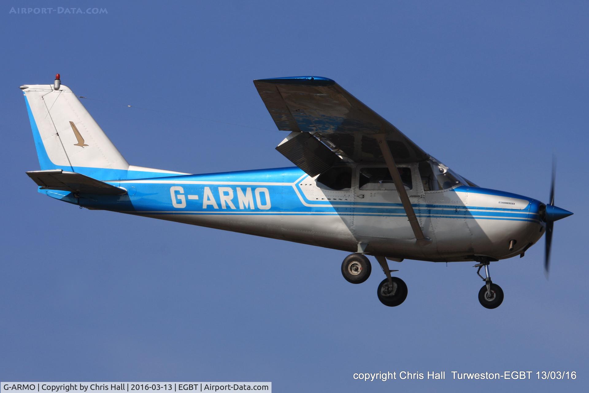 G-ARMO, 1961 Cessna 172B C/N 17248560, at the Vintage Aircraft Club spring rally