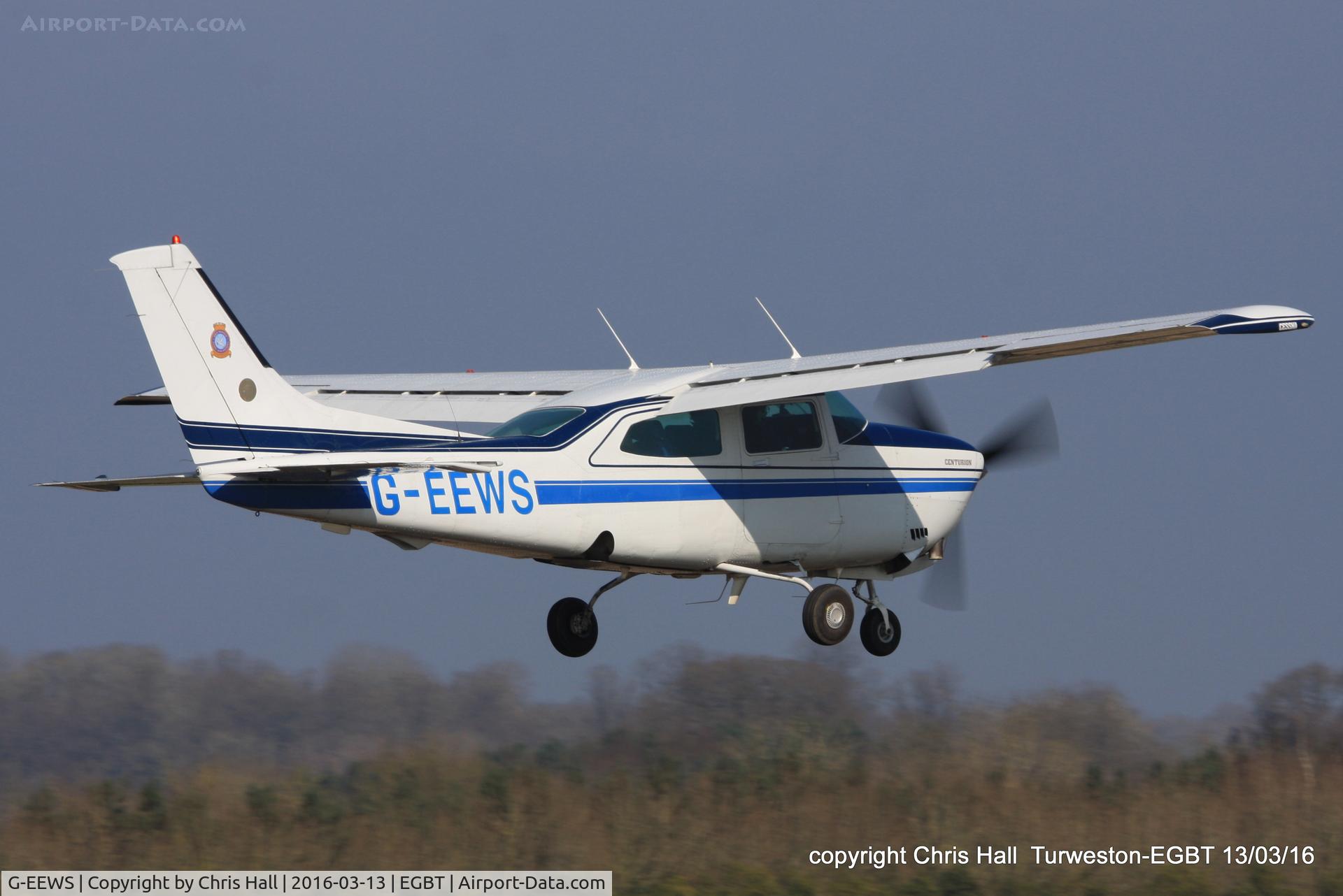 G-EEWS, 1981 Cessna T210N Turbo Centurion C/N 210-64341, at the Vintage Aircraft Club spring rally
