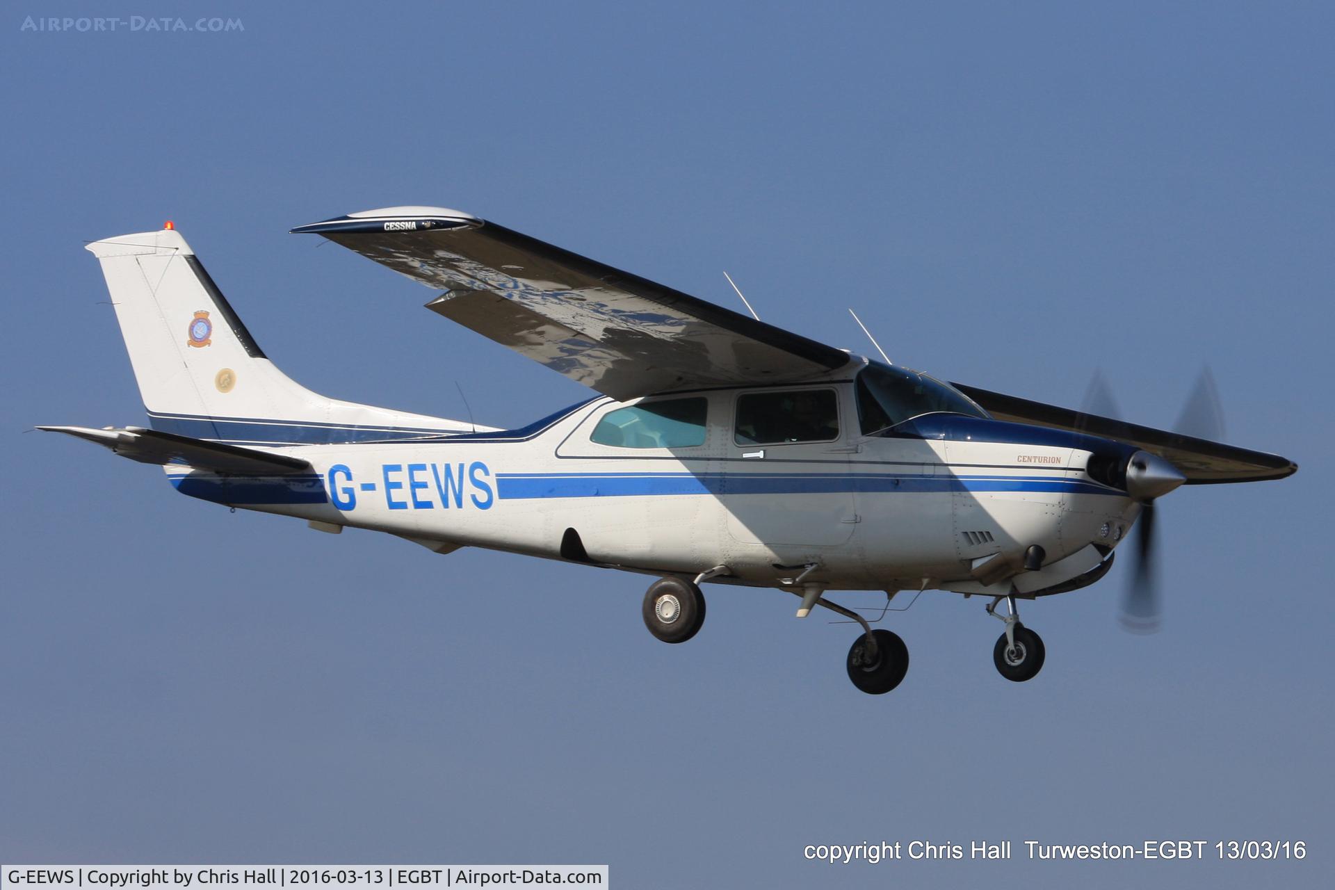 G-EEWS, 1981 Cessna T210N Turbo Centurion C/N 210-64341, at the Vintage Aircraft Club spring rally