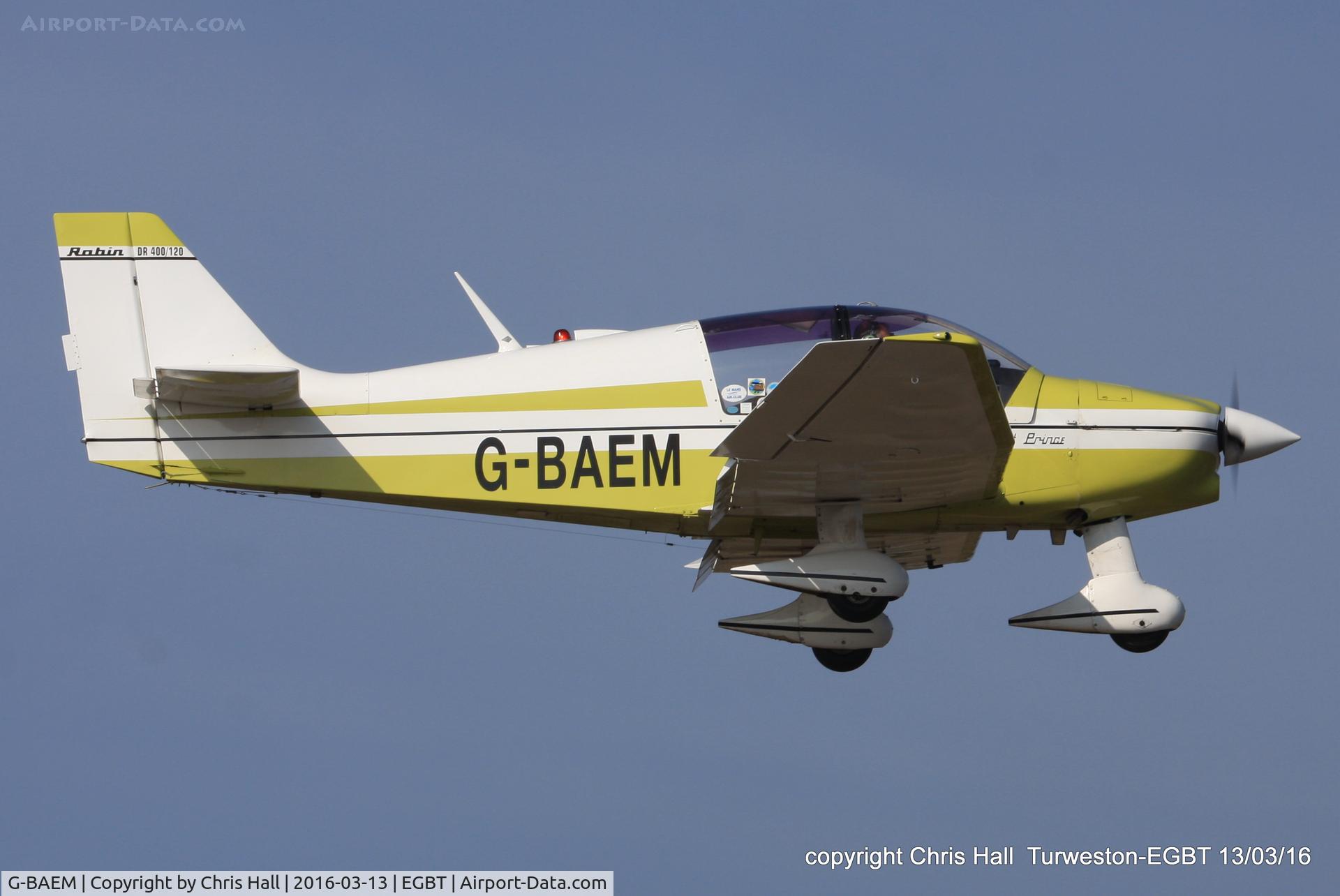 G-BAEM, 1972 Robin DR-400-120 Petit Prince C/N 728, at the Vintage Aircraft Club spring rally
