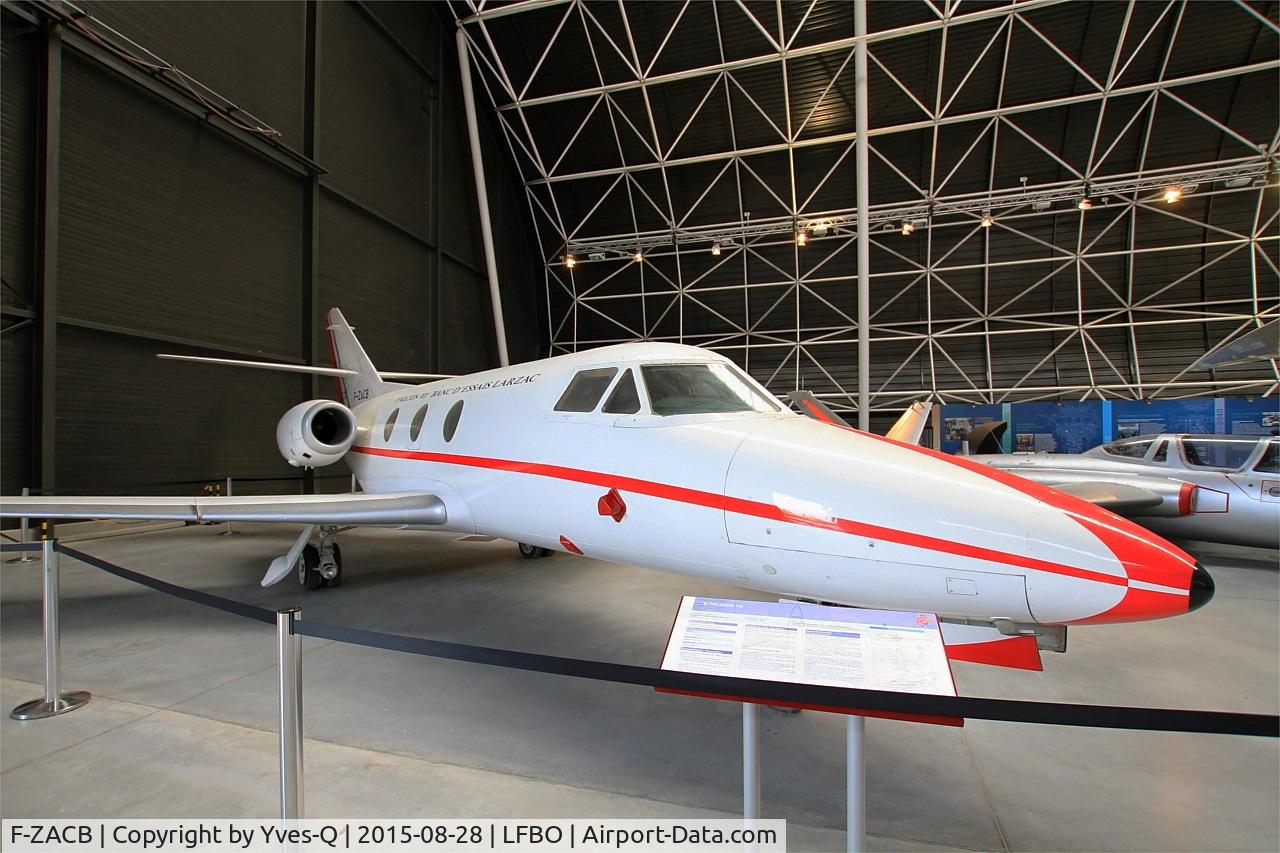 F-ZACB, Dassault Falcon 10 C/N 02, Dassault Falcon 10, Preserved at Aeroscopia Museum, Toulouse-Blagnac