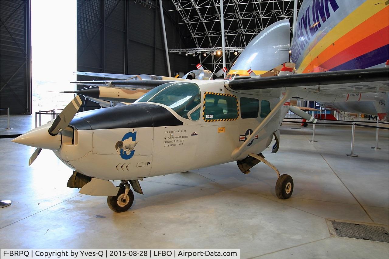 F-BRPQ, Cessna T337D C/N 337-0995, Cessna T337D Super skymaster, Preserved at Aeroscopia Museum, Toulouse-Blagnac