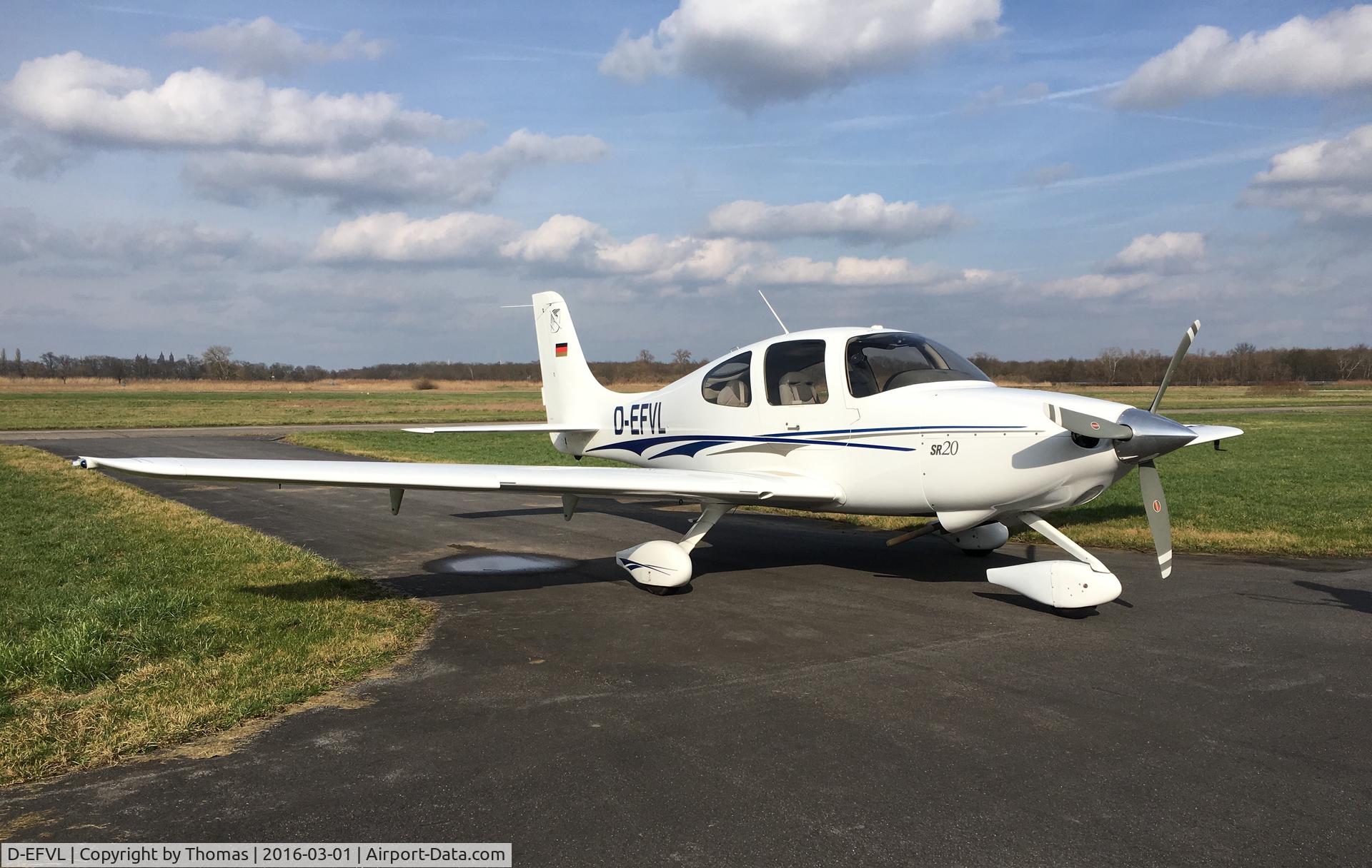 D-EFVL, 2004 Cirrus SR20 C/N 1403, EDFV, City: Worms, Germany