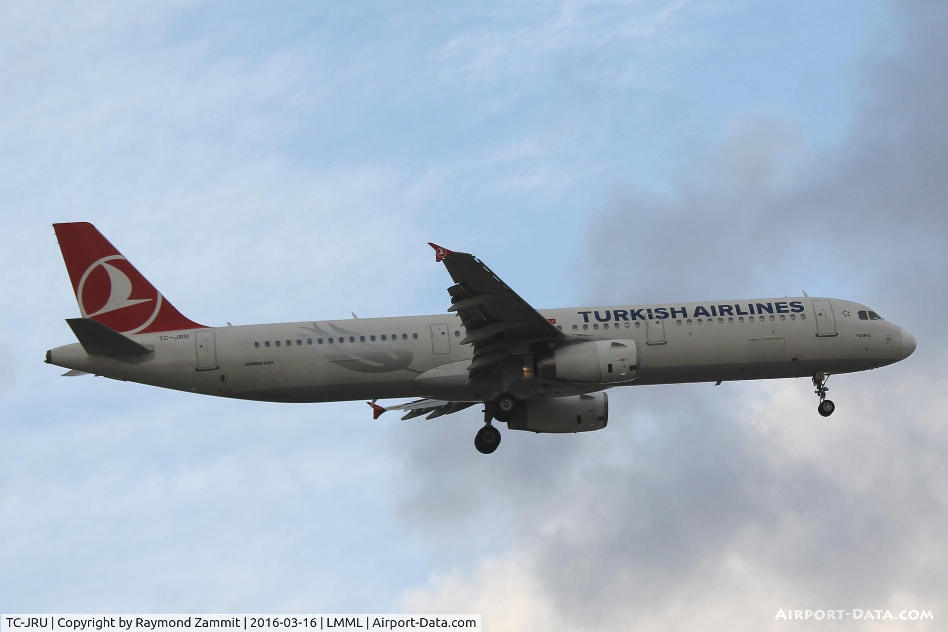 TC-JRU, 2011 Airbus A321-231 C/N 4788, A321 TC-JRU Turkish Airlines