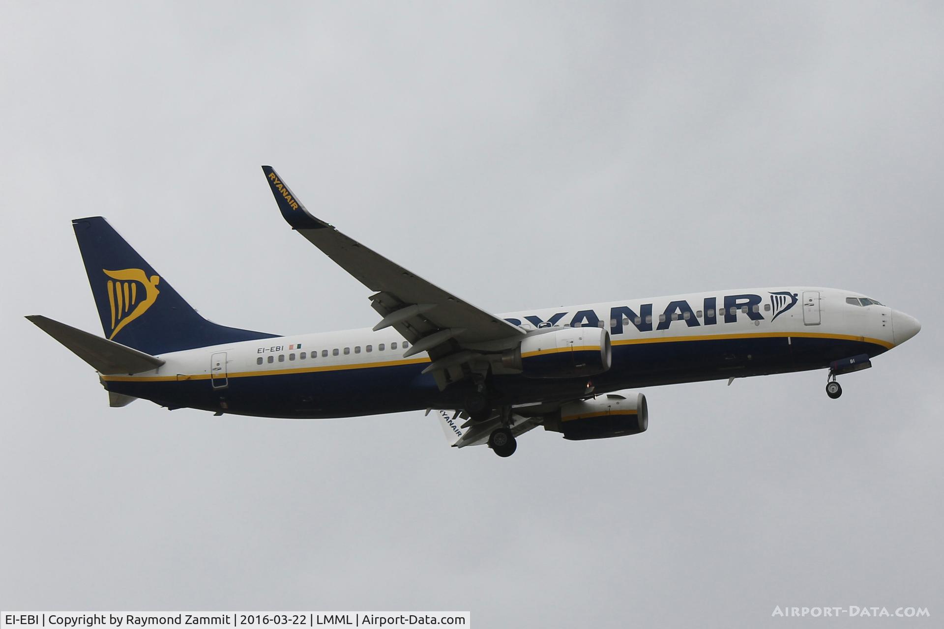 EI-EBI, 2009 Boeing 737-8AS C/N 37527, B737-800 EI-EBI Ryanair