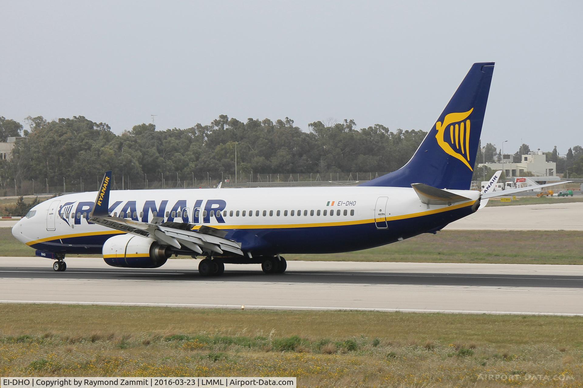 EI-DHO, 2005 Boeing 737-8AS C/N 33578, B737-800 EI-DHO Ryanair