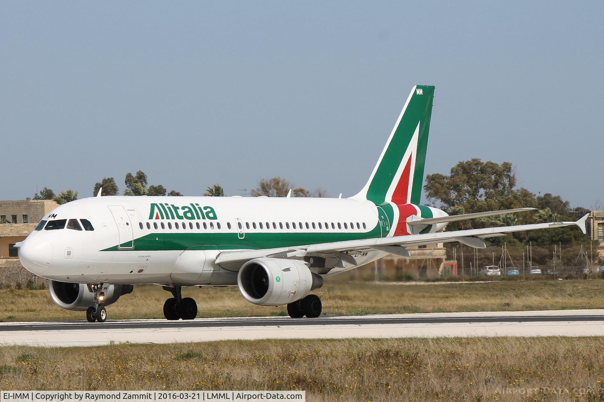 EI-IMM, 2011 Airbus A319-111 C/N 4759, A319 EI-IMM Alitalia