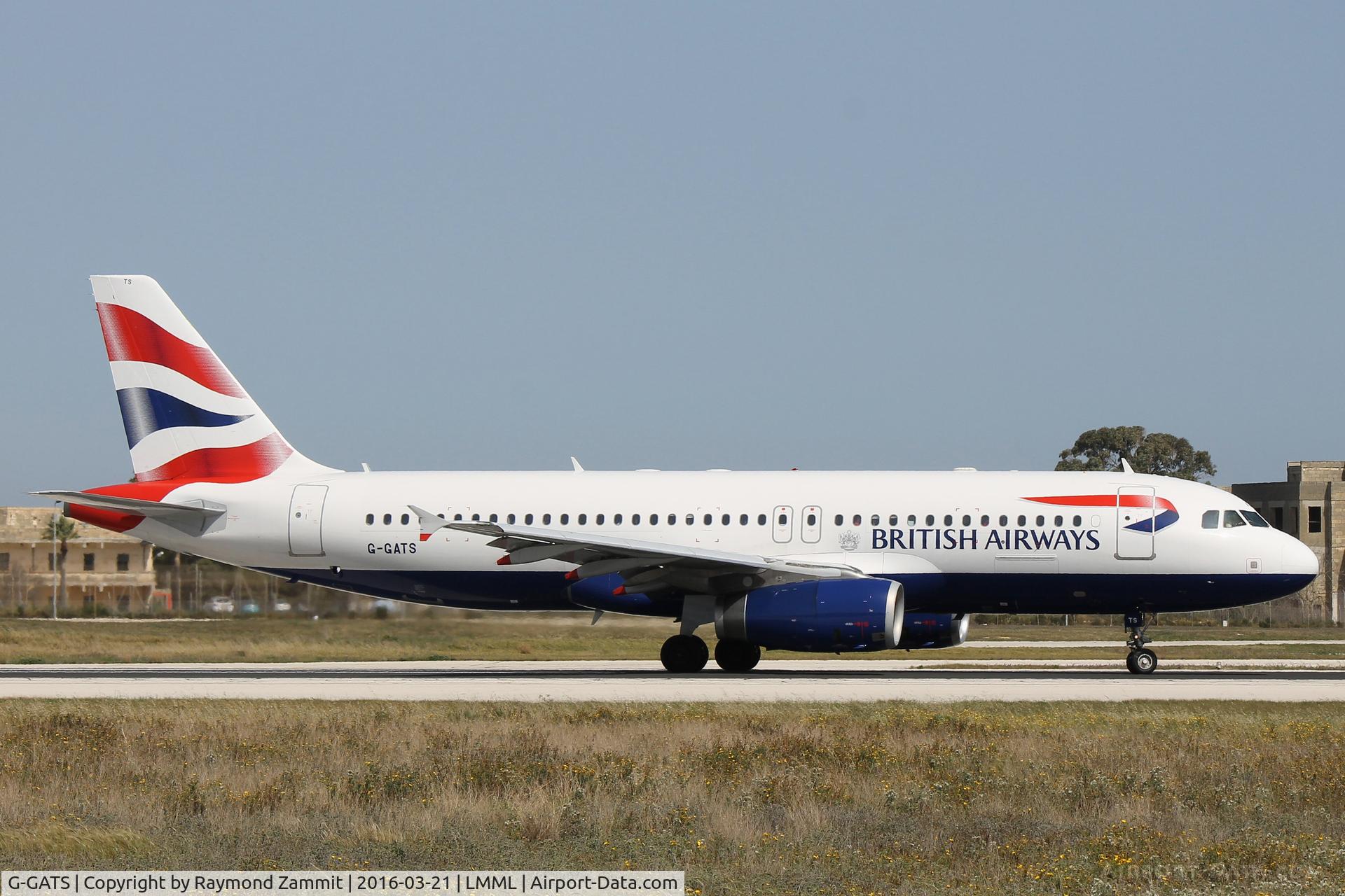 G-GATS, 2002 Airbus A320-214 C/N 1672, A320 G-GATS British Airways