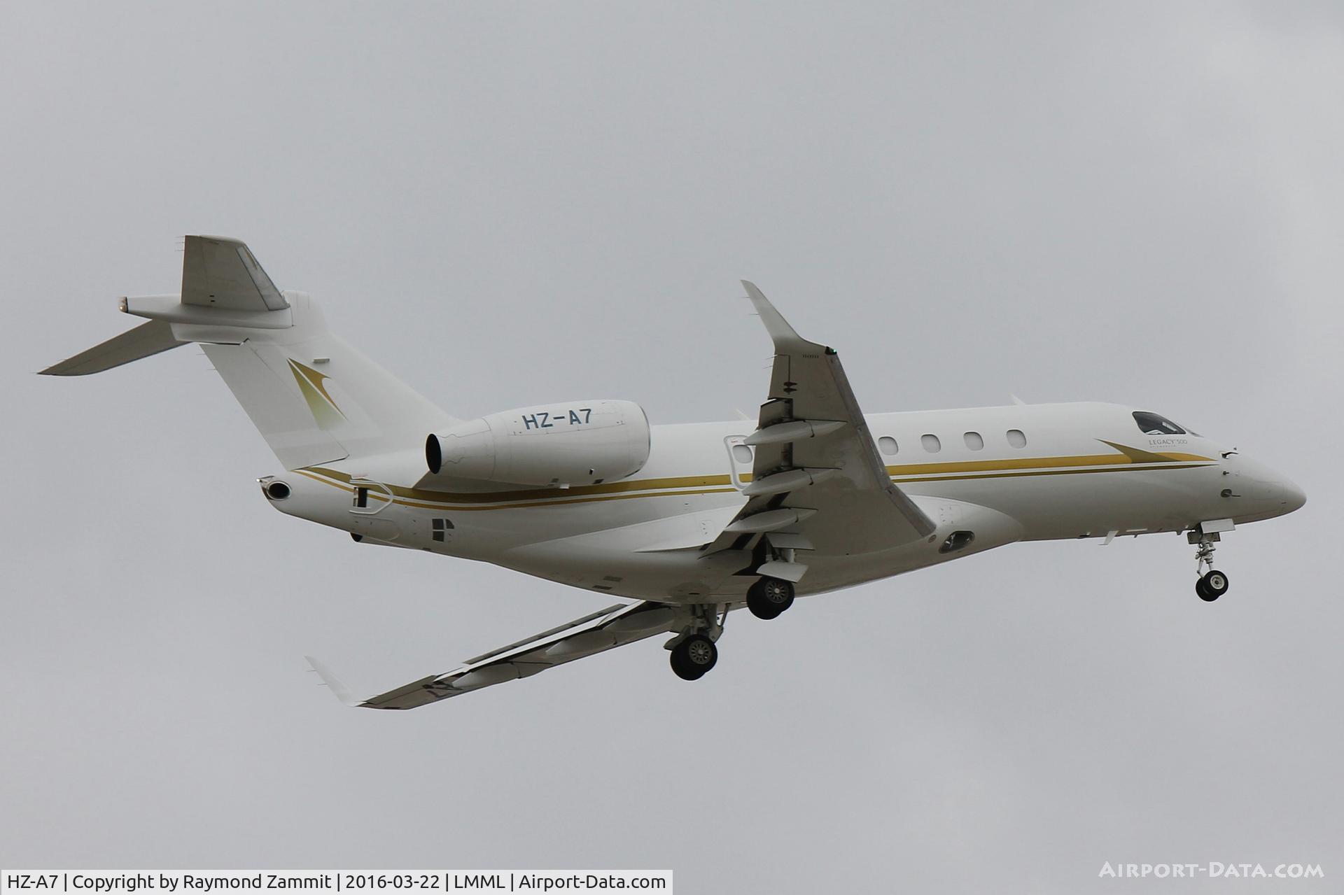 HZ-A7, 2016 Embraer EMB-550 Legacy 500 C/N 55000051, Embraer EMB550 Legacy500 HZ-A7 Sky Prime Aviation