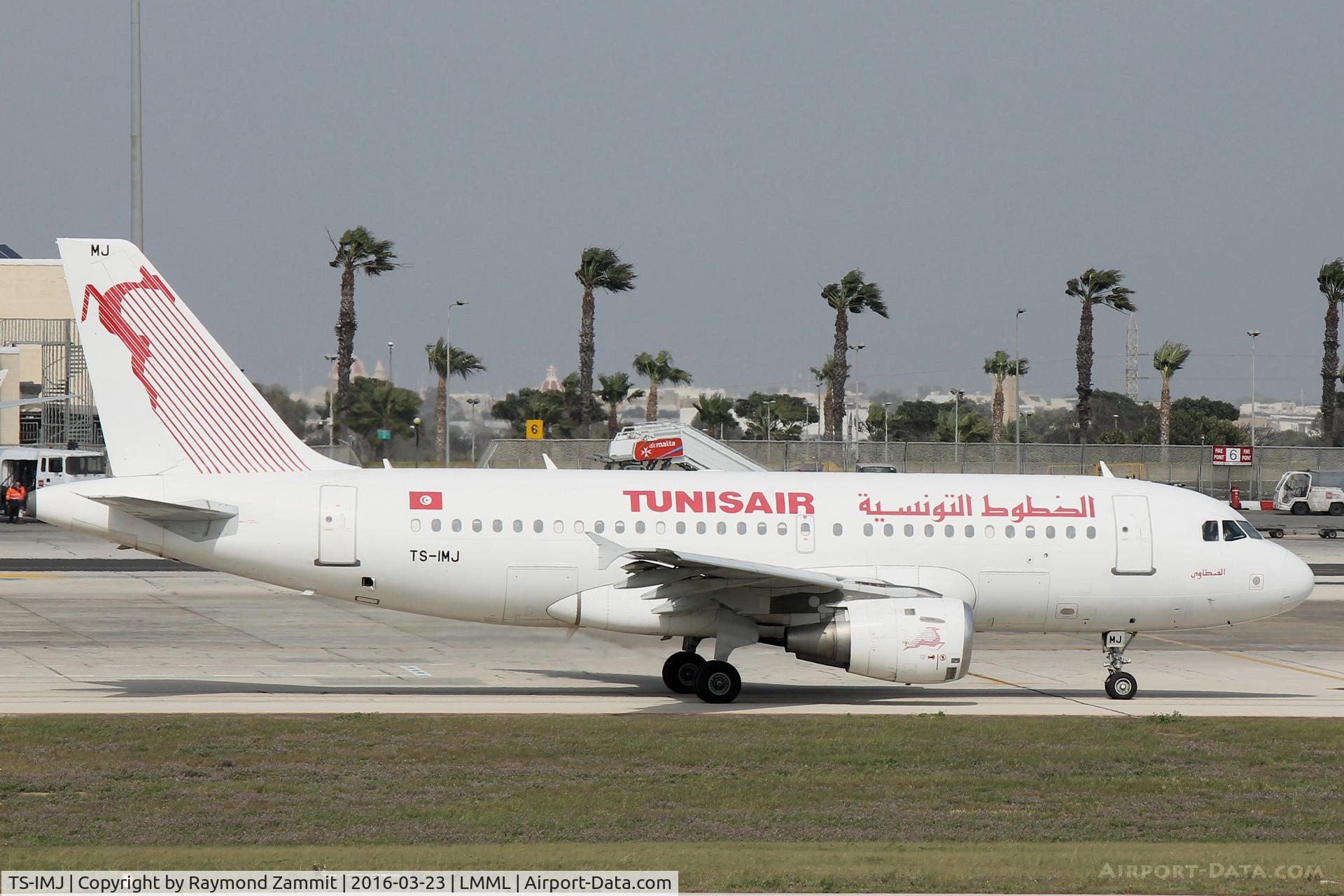 TS-IMJ, 1998 Airbus A319-114 C/N 869, A319 TS-IMJ Tunisair