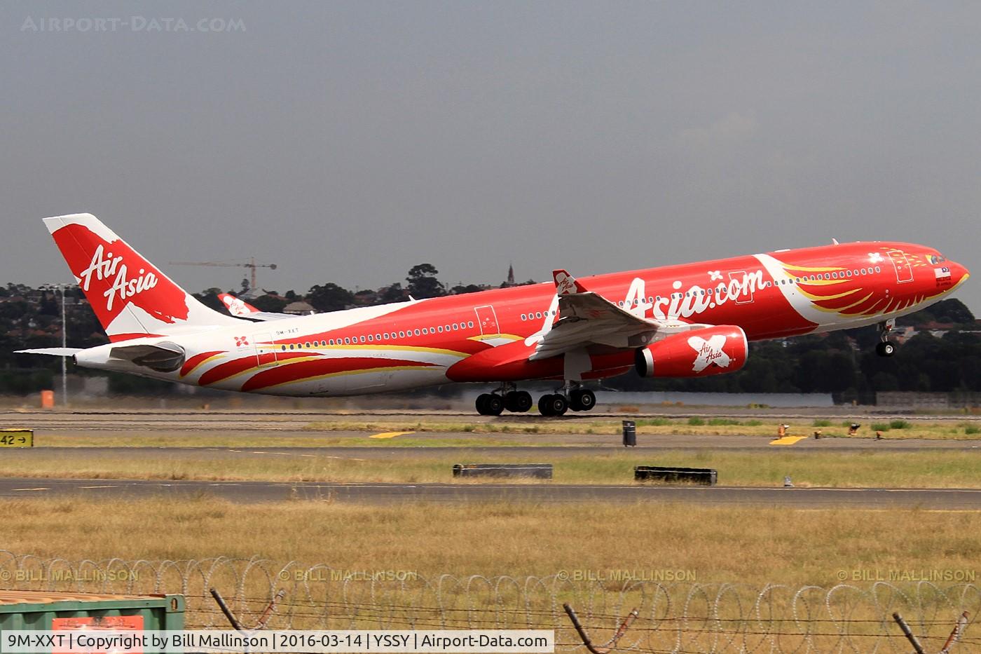 9M-XXT, 2014 Airbus A330-343 C/N 1549, away home again