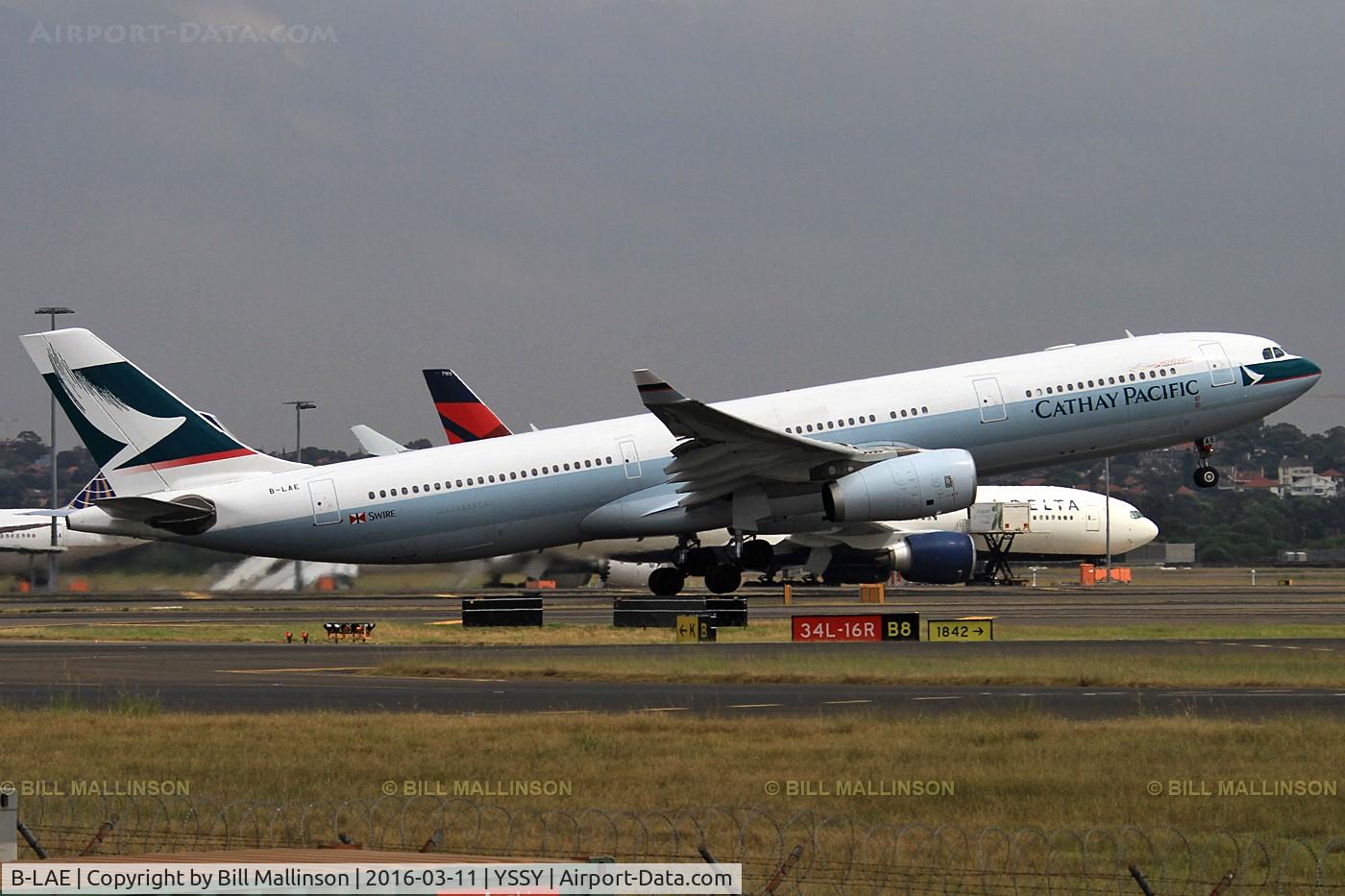 B-LAE, 2007 Airbus A330-343X C/N 850, off to HKG