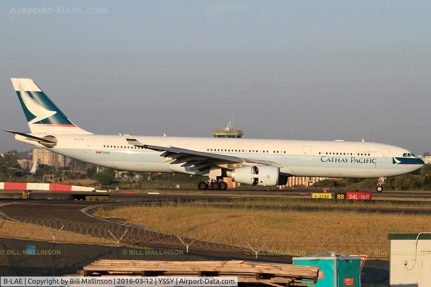 B-LAE, 2007 Airbus A330-343X C/N 850, in from HKG