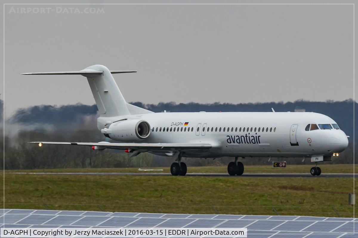 D-AGPH, 1990 Fokker 100 (F-28-0100) C/N 11308, Fokker 100 (F-28-0100)