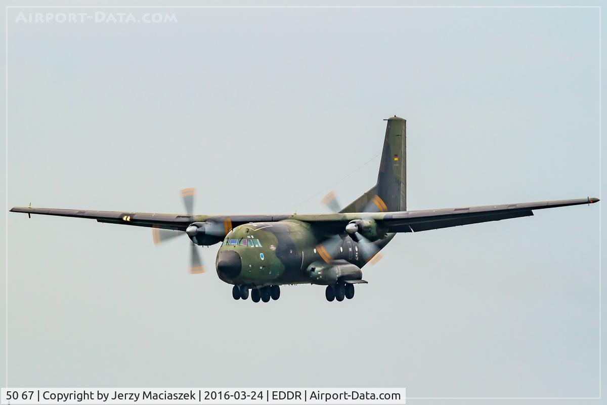 50 67, Transall C-160D C/N D104, Transall C-160D