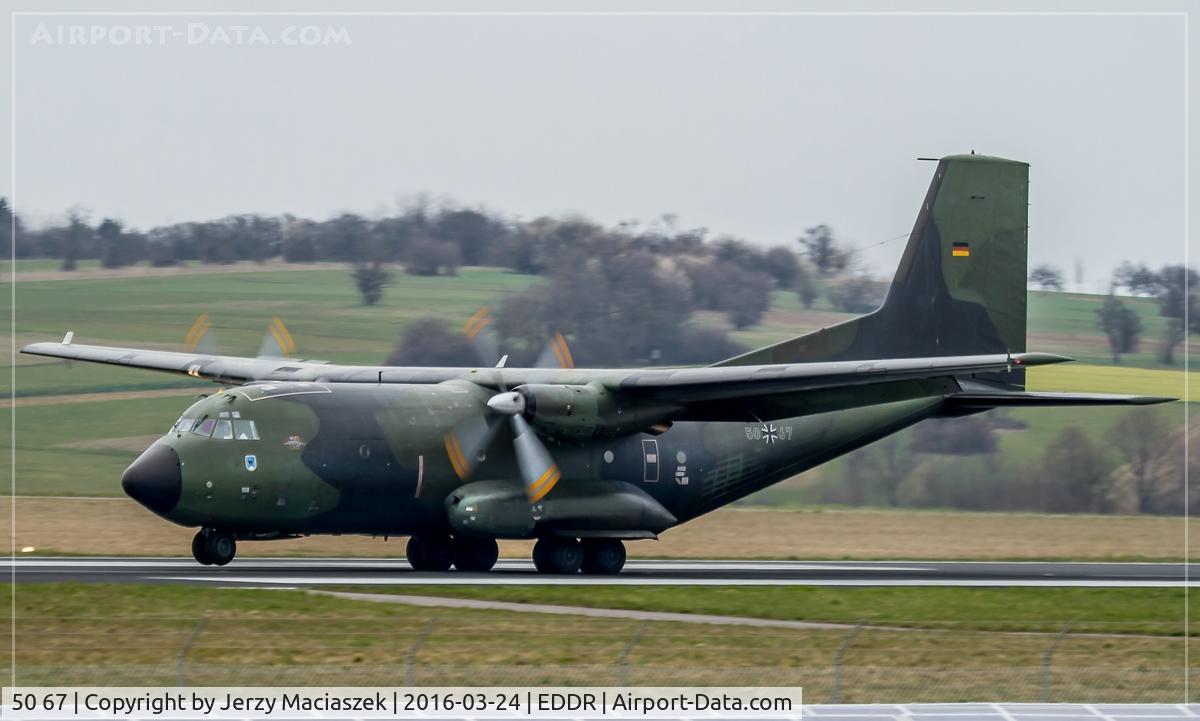 50 67, Transall C-160D C/N D104, Transall C-160D