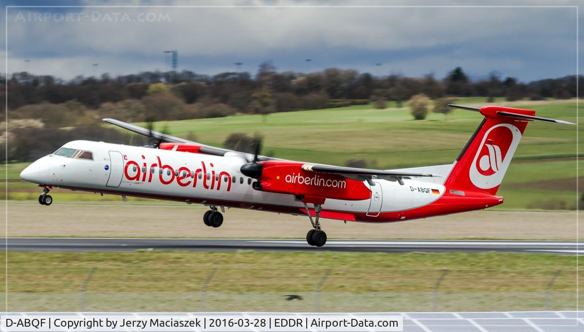 D-ABQF, 2009 De Havilland Canada DHC-8-402Q Dash 8 C/N 4245, De Havilland Canada DHC-8-402Q,