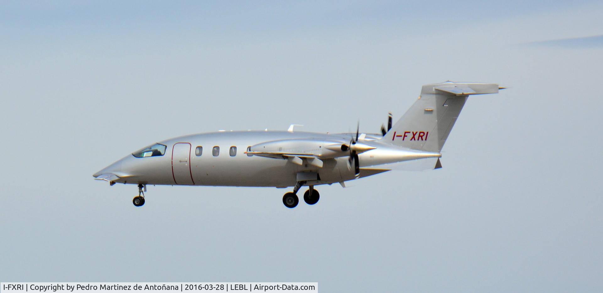 I-FXRI, 2009 Piaggio P-180 Avanti II C/N 1189, El Prat -  Barcelona  -  España