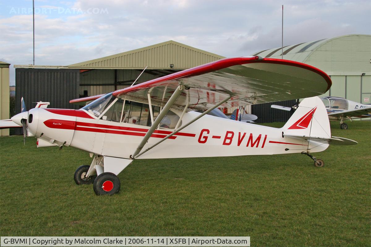 G-BVMI, 1967 Piper PA-18-150 Super Cub C/N 18-8482, Piper PA-18-150 Super Cub, Fishburn Airfield, November 2006.