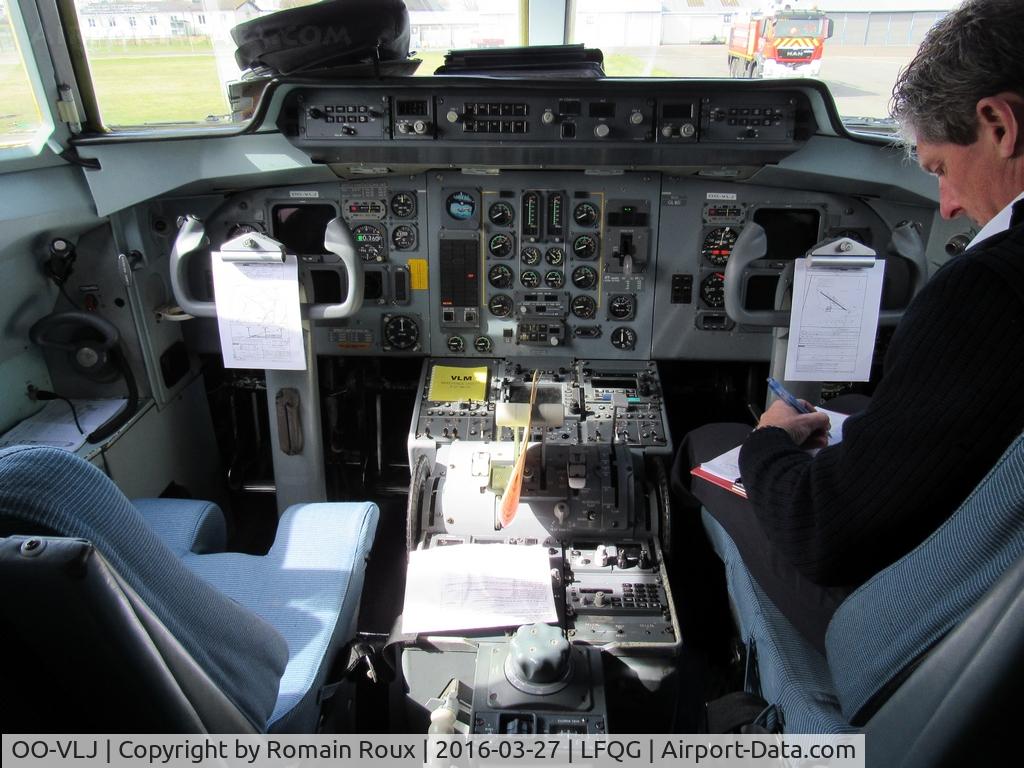 OO-VLJ, 1987 Fokker 50 C/N 20105, Parked