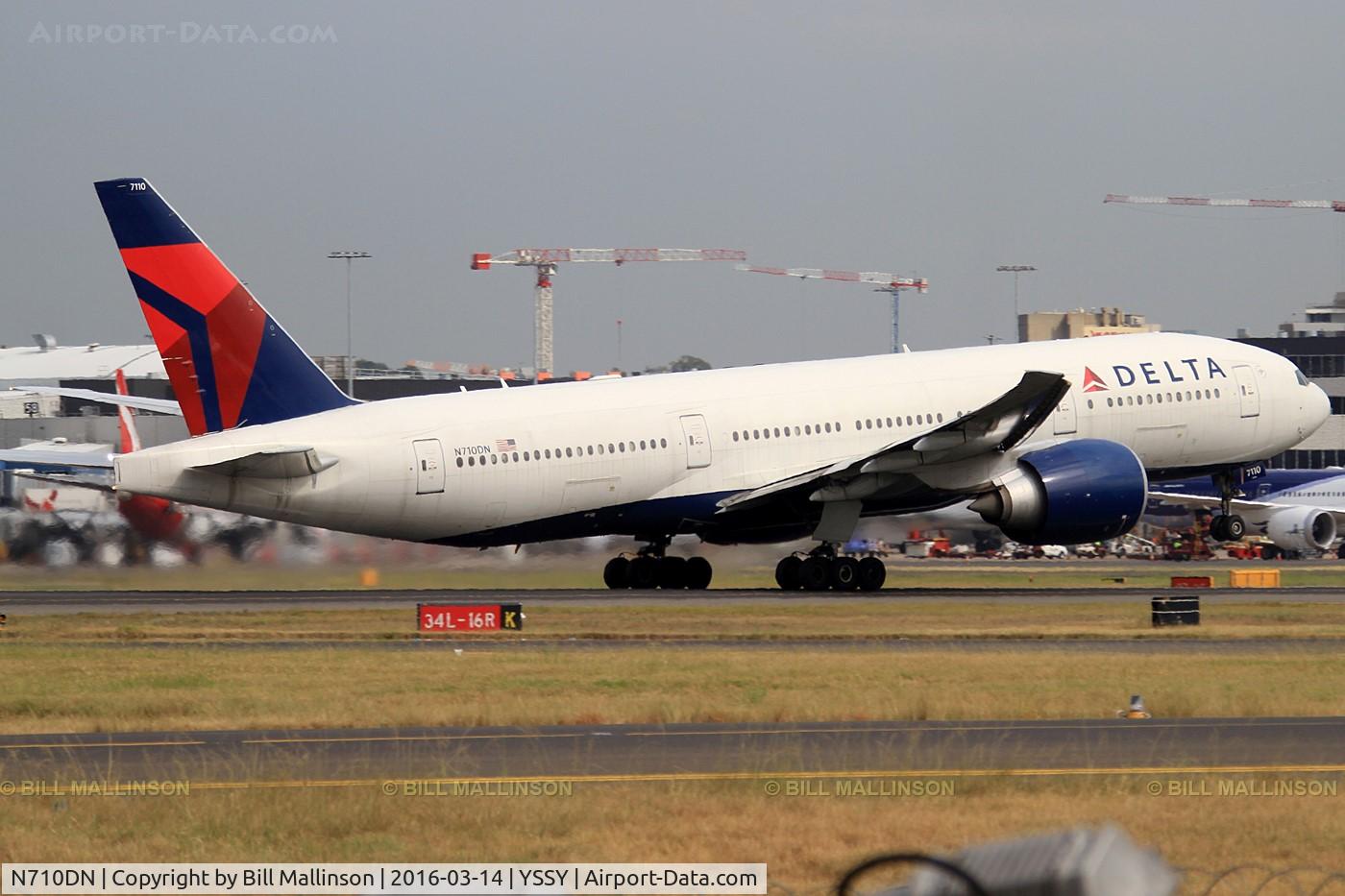 N710DN, 2010 Boeing 777-232/LR C/N 40560, away to the US of A