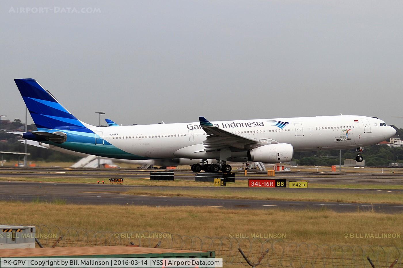 PK-GPV, 2014 Airbus A330-343 C/N 1577, away home