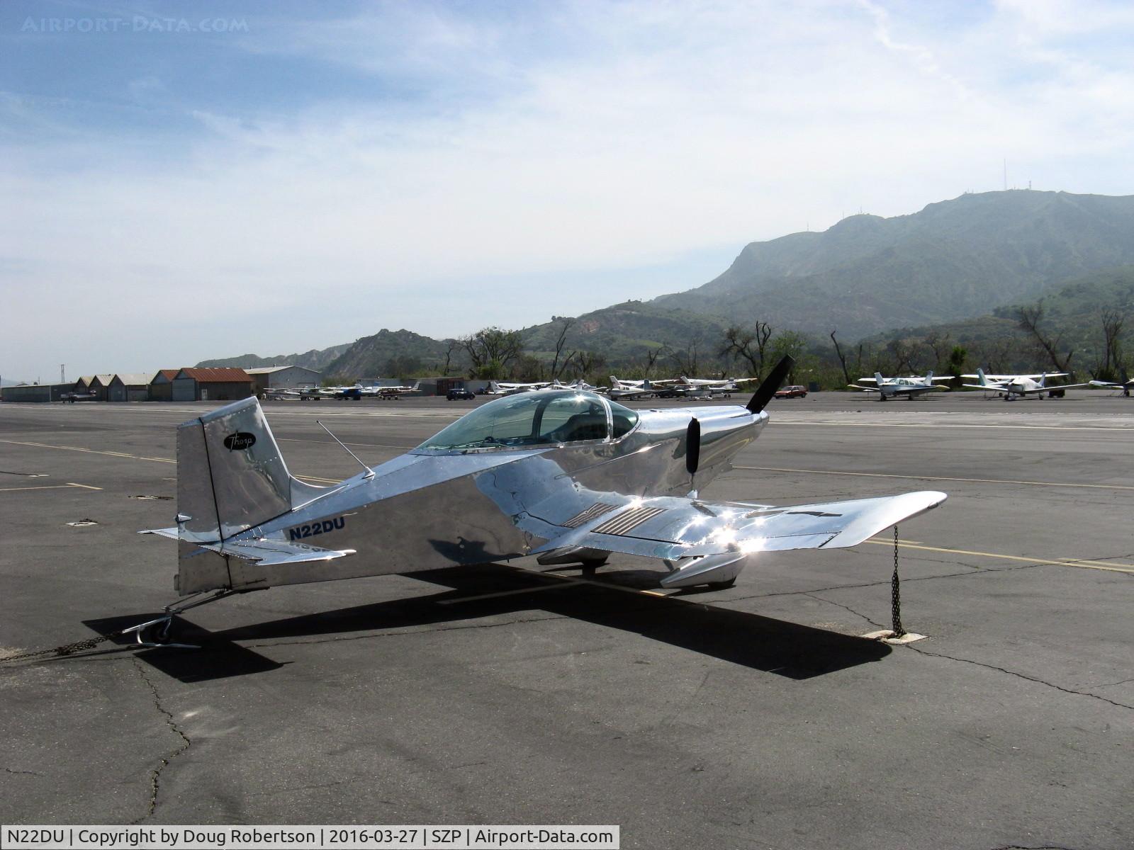 N22DU, 1977 Thorp T-18 Tiger C/N 22, 1977 Thorp T-18 TIGER, Lycoming O-290, also was available as S-18 single place, canopy optional, plans built all-metal