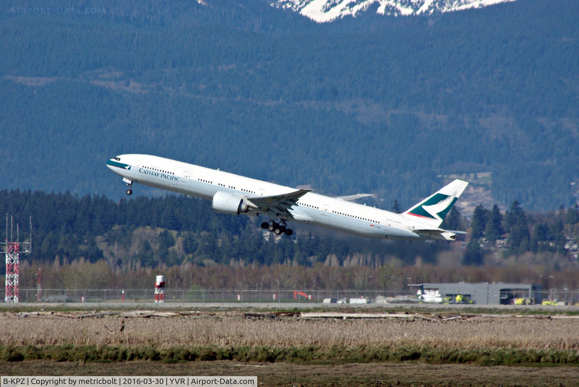 B-KPZ, 2012 Boeing 777-367/ER C/N 37900, Departure to HKG
