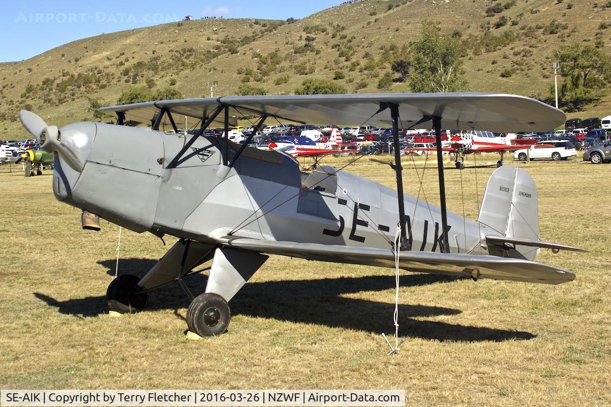 SE-AIK, 1939 Bucker Bu-131B Jungmann C/N 52, At 2016 Warbirds Over Wanaka Airshow , Otago , New Zealand