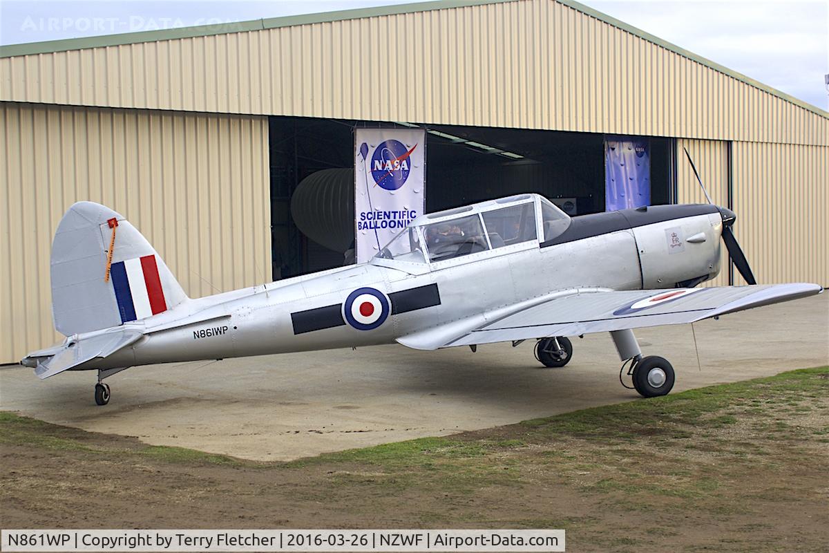 N861WP, De Havilland DHC-1 Chipmunk T.10 C/N C1/0748, At 2016 Warbirds Over Wanaka Airshow , Otago , New Zealand