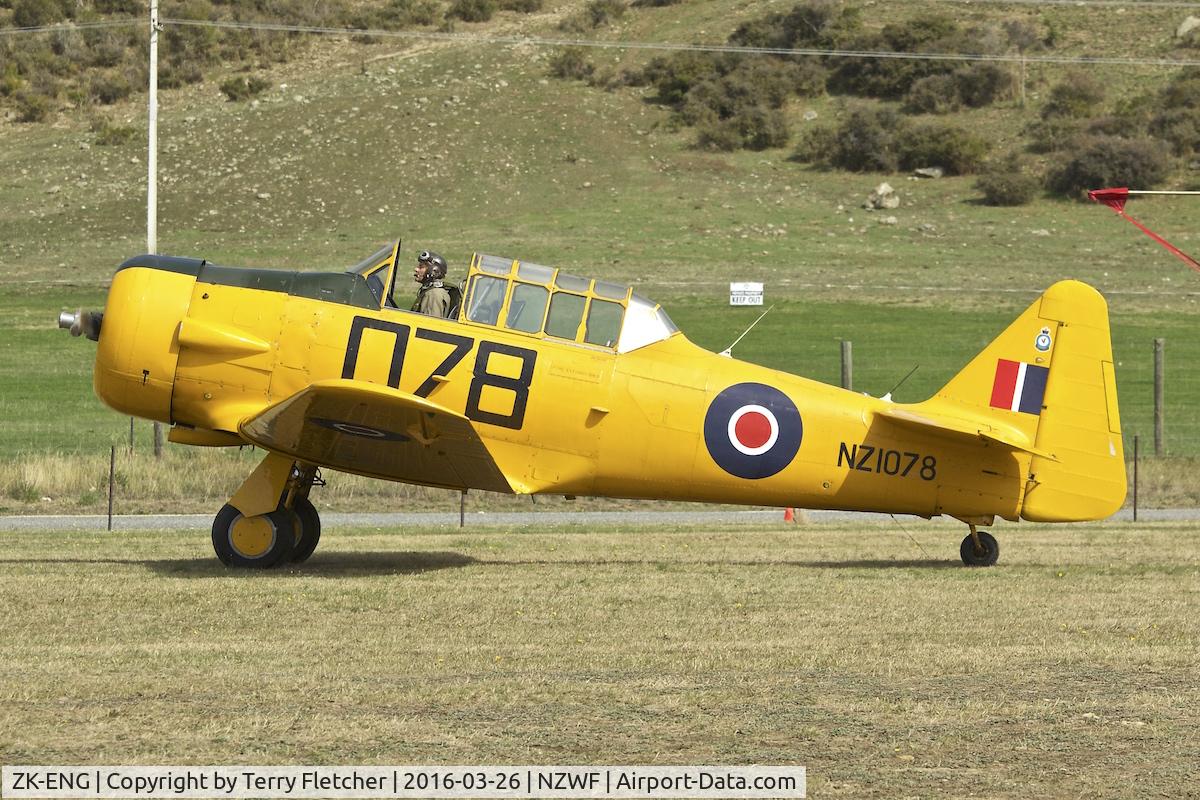 ZK-ENG, 1941 North American AT-6D Harvard III C/N 88-15873 (41-34119), At 2016 Warbirds Over Wanaka Airshow , Otago , New Zealand