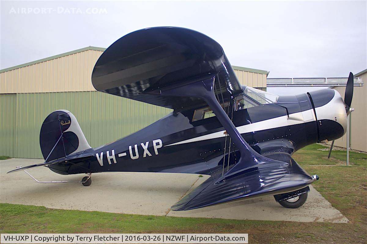 VH-UXP, 1936 Beech C-17B C/N 108, At 2016 Warbirds Over Wanaka Airshow , Otago , New Zealand