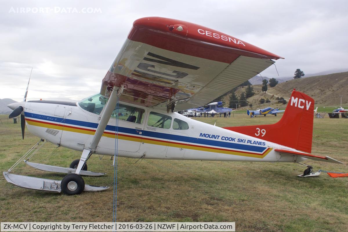 ZK-MCV, Cessna A185F Skywagon 185 C/N 18504395, At 2016 Warbirds Over Wanaka Airshow , Otago , New Zealand