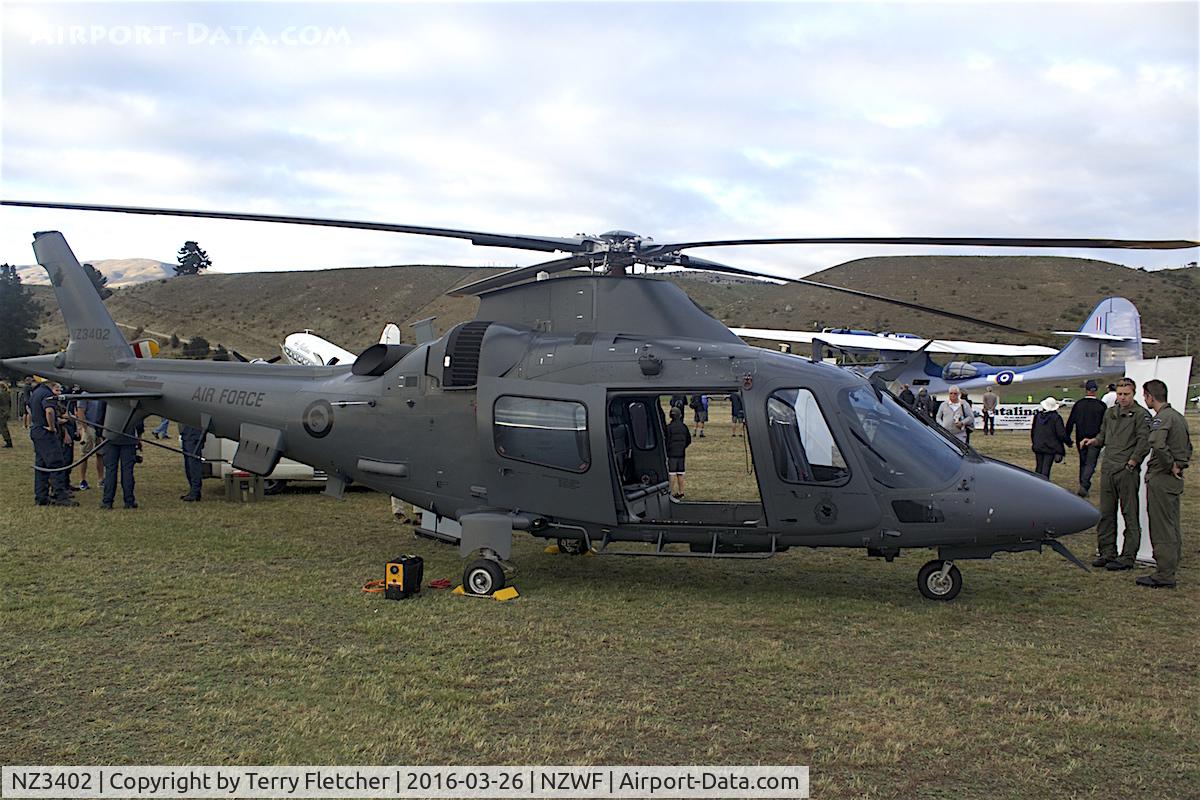NZ3402, AgustaWestland A-109LUH C/N 13782, At 2016 Warbirds Over Wanaka Airshow , Otago , New Zealand