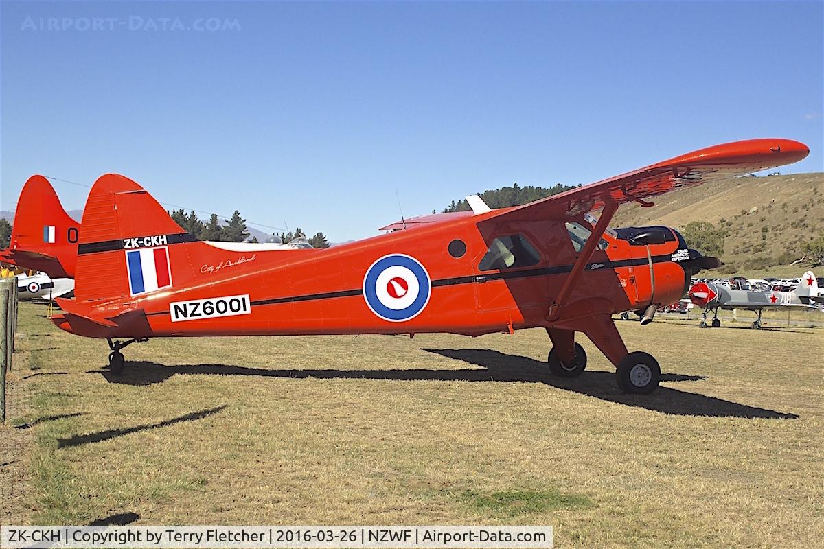 ZK-CKH, De Havilland Canada DHC-2 Beaver C/N 25, At 2016 Warbirds Over Wanaka Airshow , Otago , New Zealand