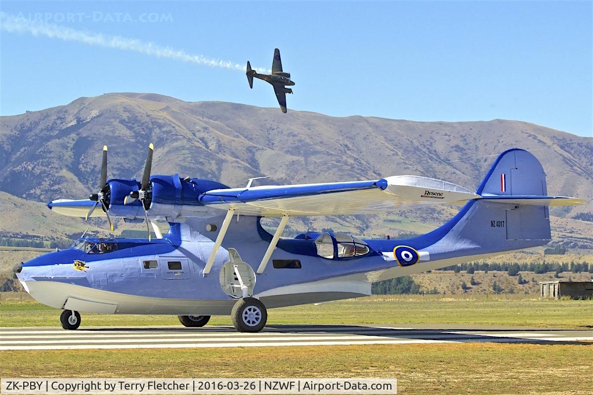 ZK-PBY, Consolidated Vultee PBY-5A Catalina C/N CV-357, At 2016 Warbirds Over Wanaka Airshow , Otago , New Zealand