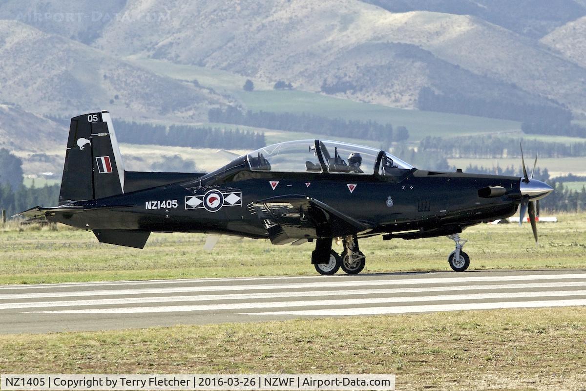NZ1405, 2014 Raytheon T-6C Texan II C/N PM-43, At 2016 Warbirds Over Wanaka Airshow , Otago , New Zealand