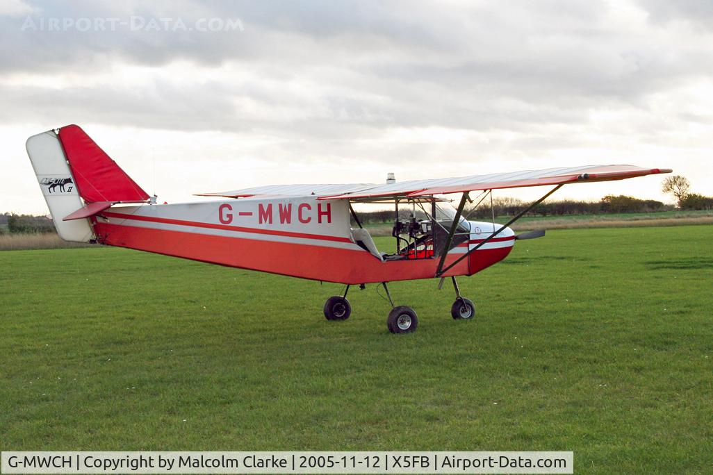 G-MWCH, 1990 Rans S-6ESD Coyote II C/N PFA 204-11632, Rans S-6ESD Coyote II at Fishburn Airfield, November 2005.