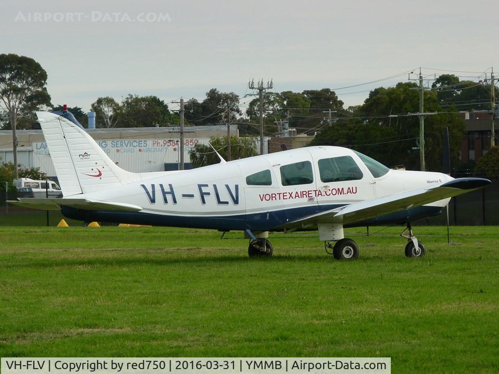 VH-FLV, 1979 Piper PA-28-161 Warrior II C/N 28-7916155, Piper Warrior II VH-FLV at Moorabbin, Mar 31, 2016