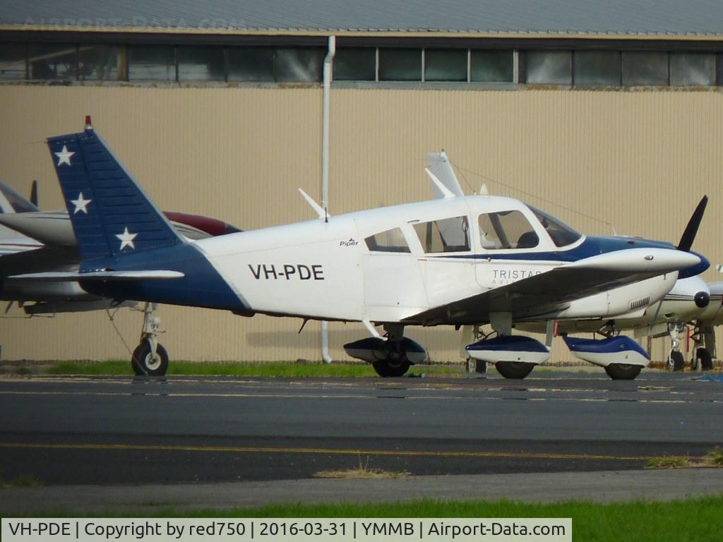 VH-PDE, 1967 Piper PA-28-180 C/N 28-4428, Piper PA-28 at Moorabbin, Mar 31, 2016