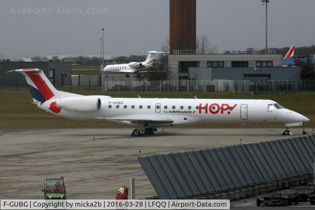 F-GUBG, 2005 Embraer EMB-145MP (ERJ-145MP) C/N 145890, Parked